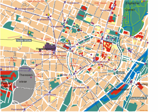 carte Munchen